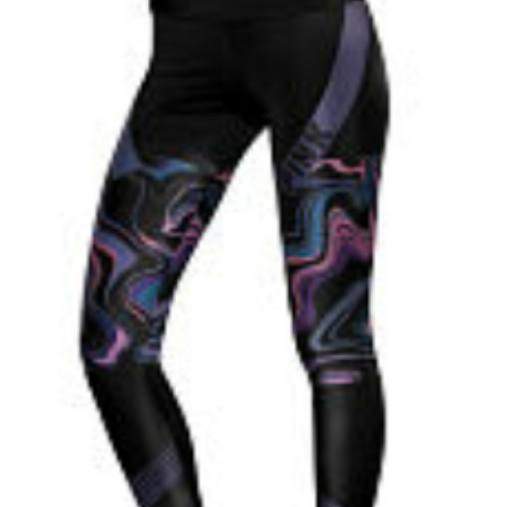 New pink leggings large